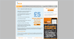 Desktop Screenshot of iweb-sharedealing.co.uk