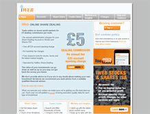 Tablet Screenshot of iweb-sharedealing.co.uk